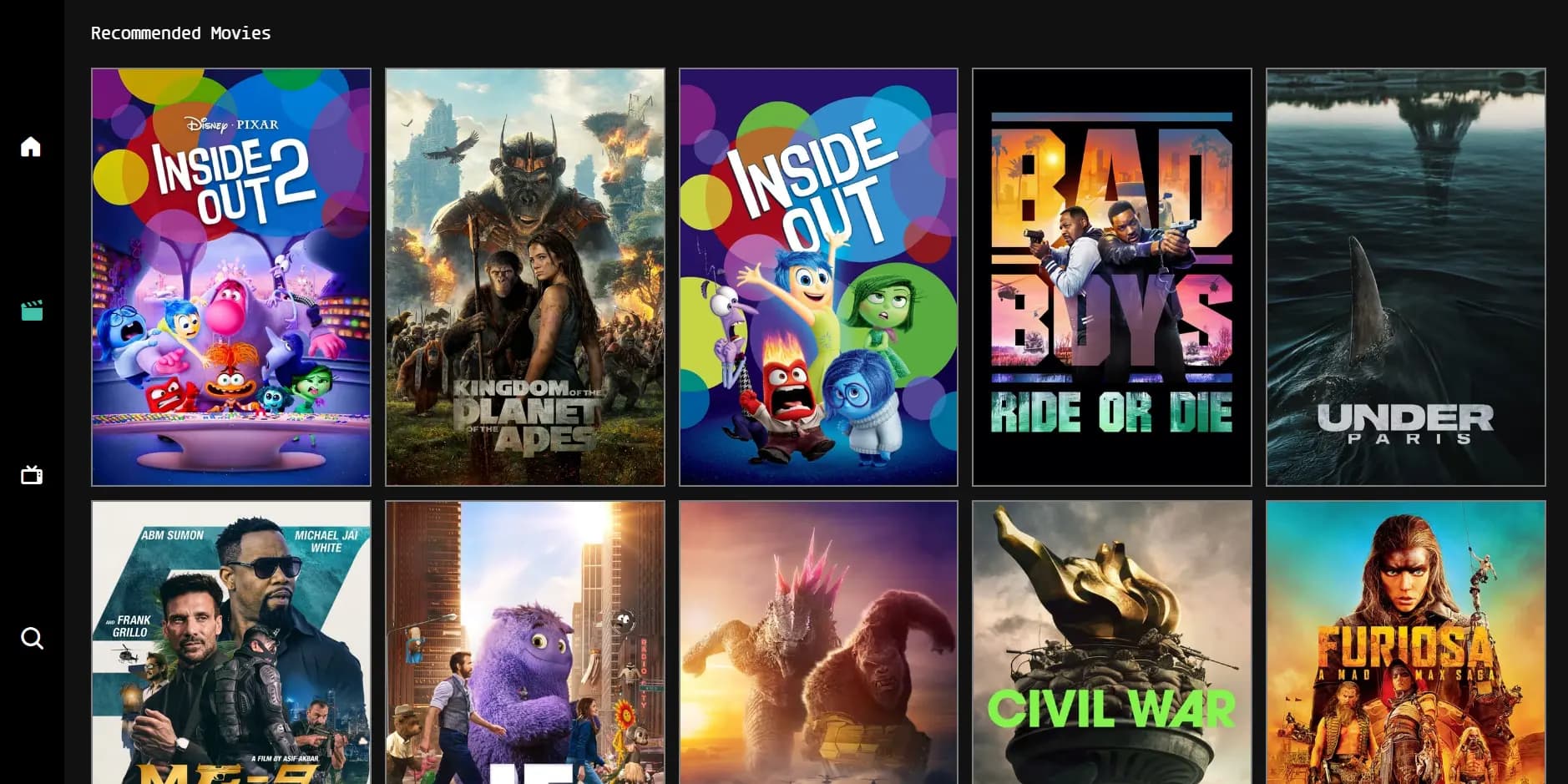 Movie Landing Page preview 3